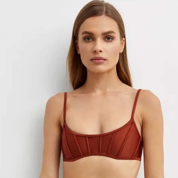 ZIMMERMANN
Brown Alight Bikini Top size 0 new with tags fits US 4 Retail $275 - Picture 8 of 14